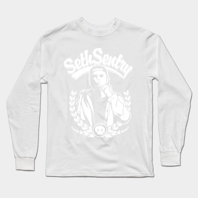 SETH SENTRY Long Sleeve T-Shirt by DreamersAndSchemersDesign